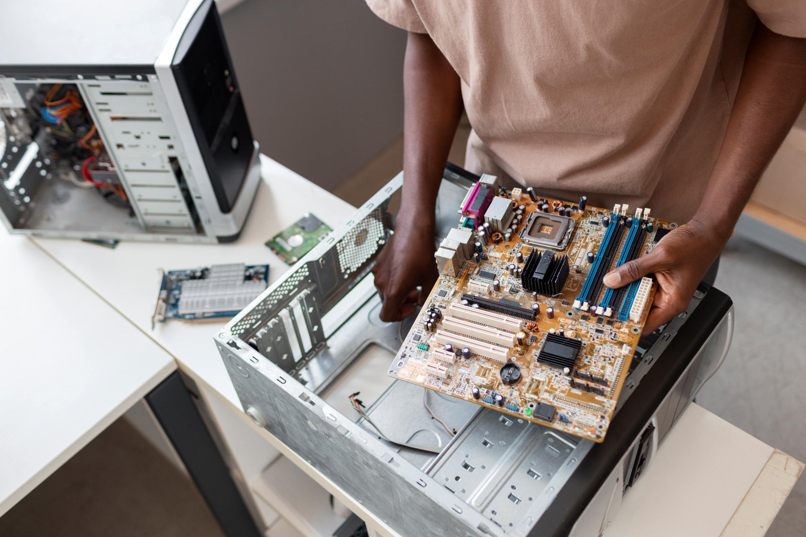 Desktop PC repair and component replacement in Uganda