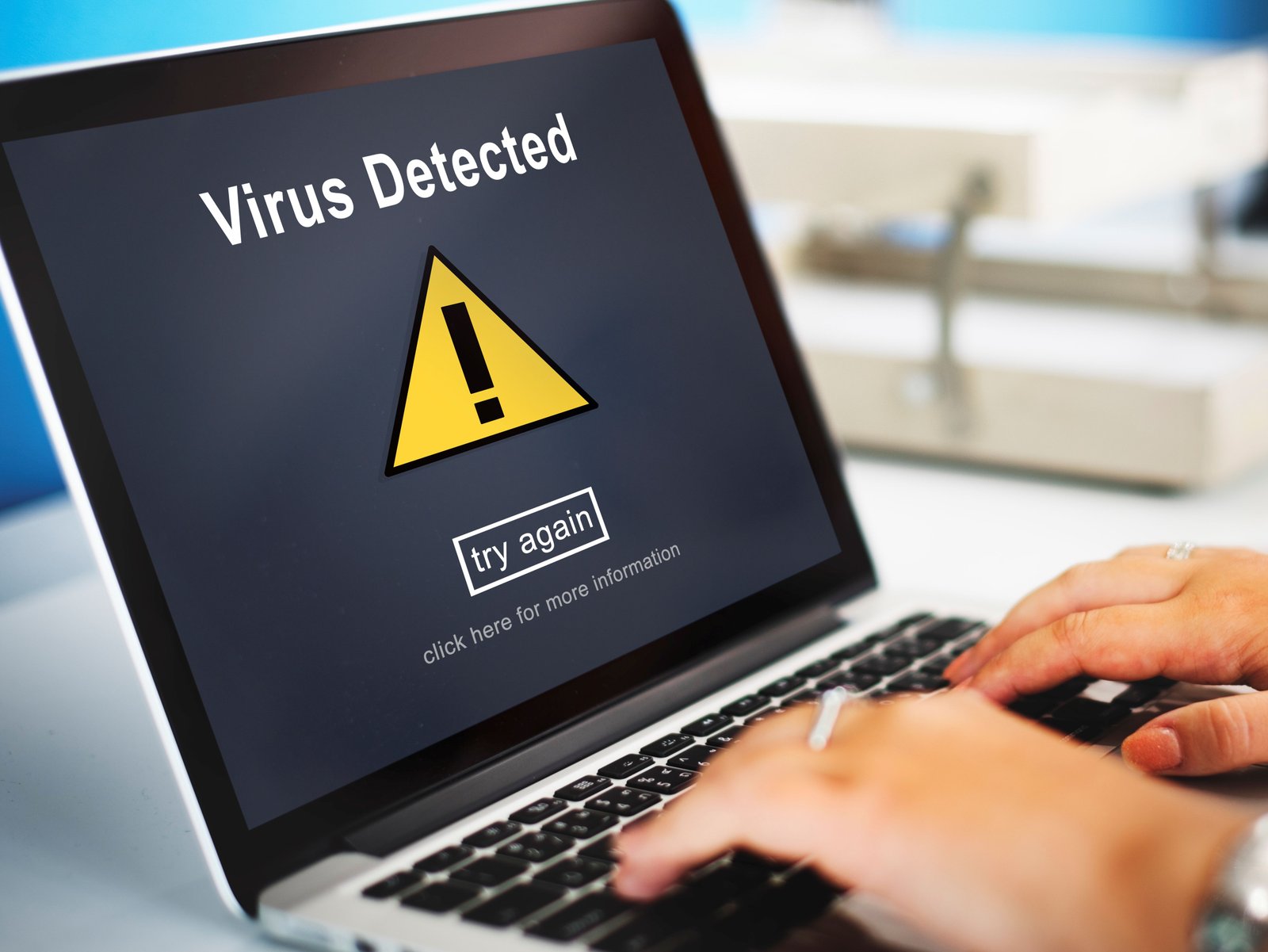 Virus and malware removal and security cleanup service