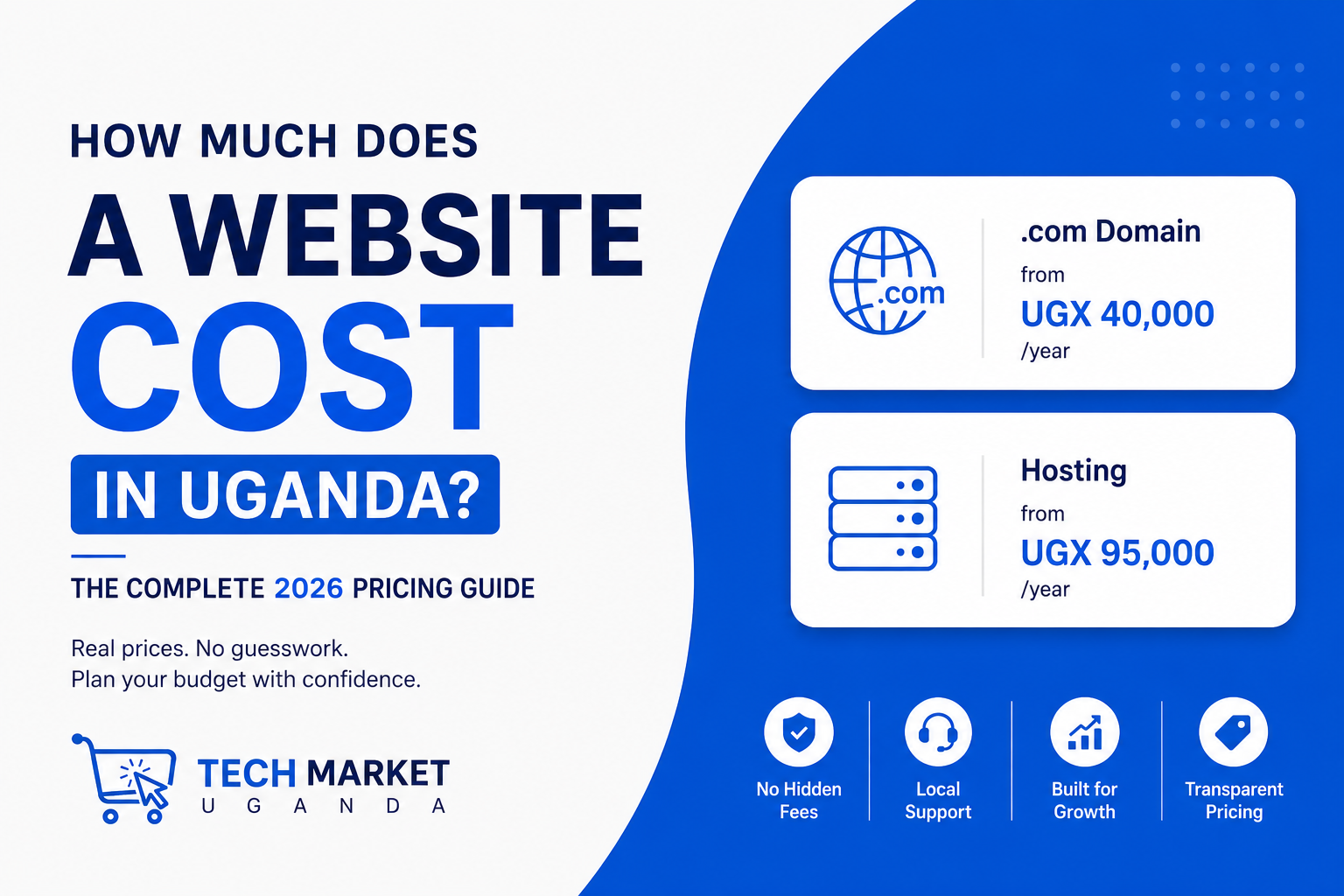 How Much Does a Website Cost in Uganda? (2026 Complete Pricing Guide)